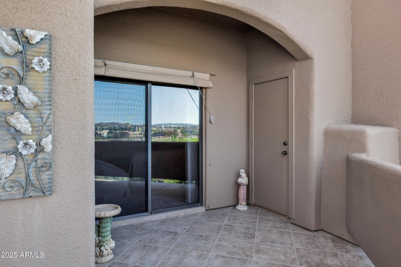 Entrance to master suite from deck