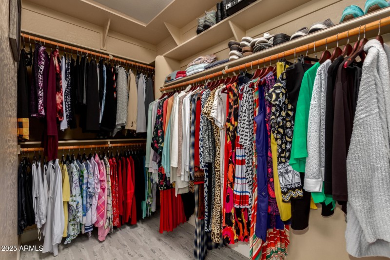 Master closet