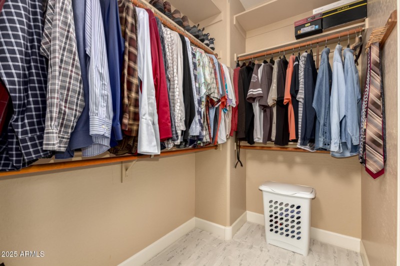 Master closet