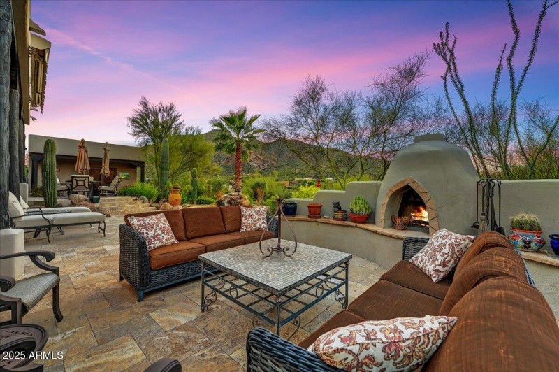 29-Patio Fireplace View