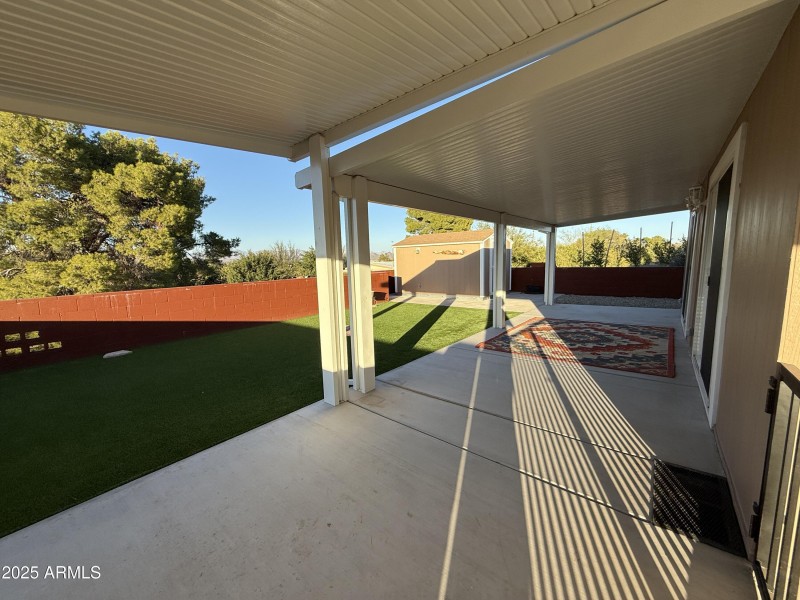 Covered Back Patio and Yard (4)