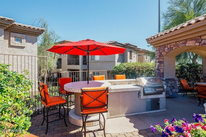 BBQ area for community