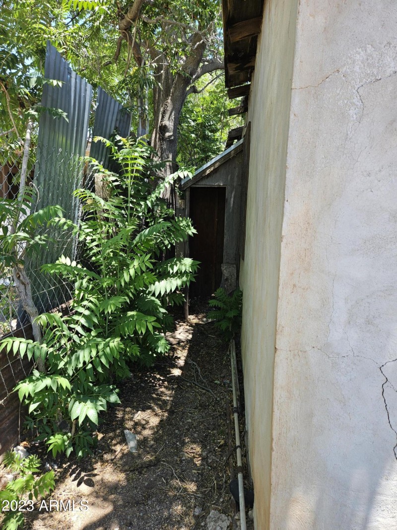 Backside of the house