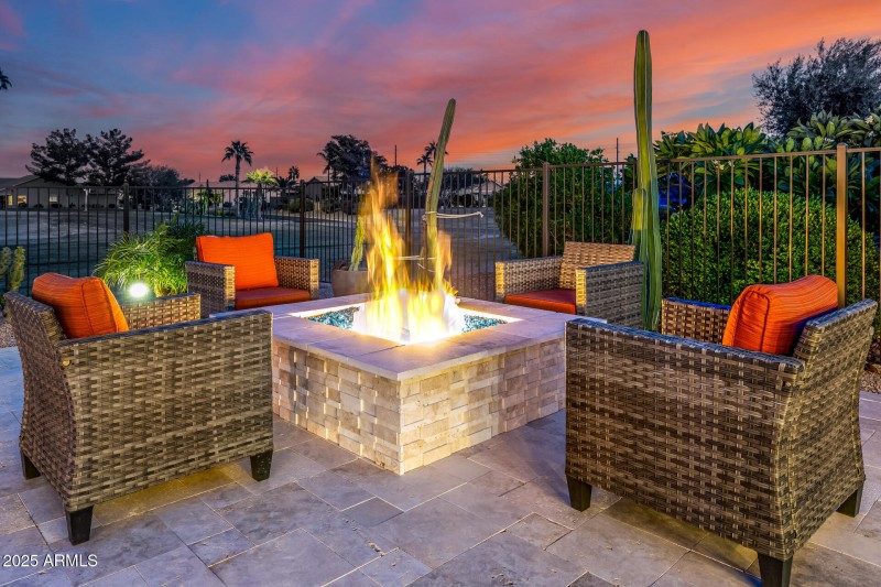 View-Fire Pit to Golf Course
