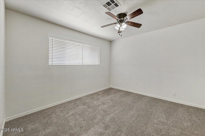 Second Bedroom with New Carpet