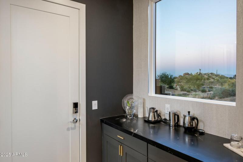 Coffee Bar Near Kitchen