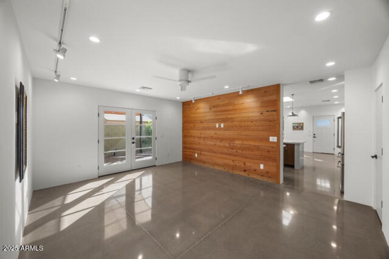 Sheridan Living wood wall