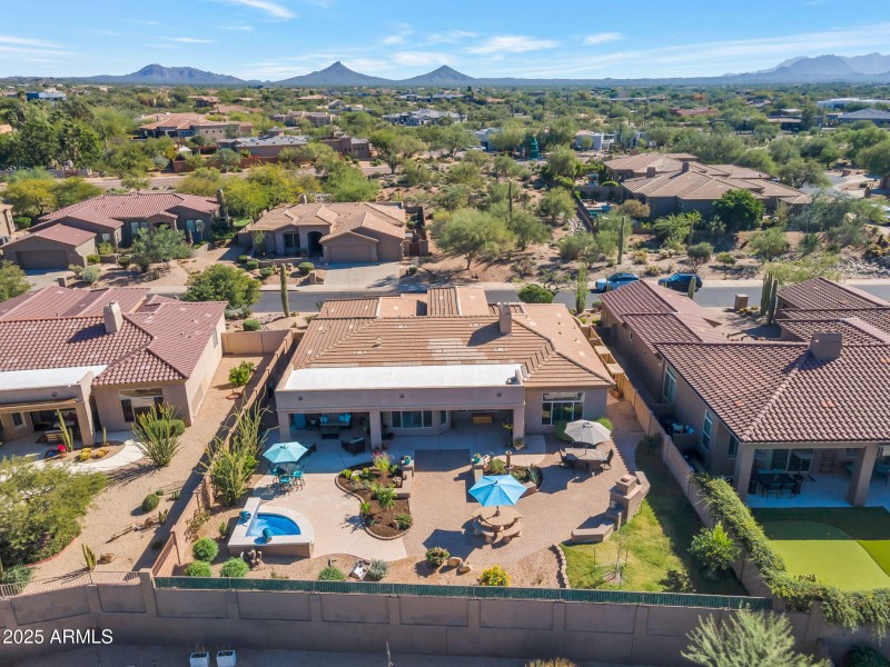 33572 N 79th Way Drone backyard