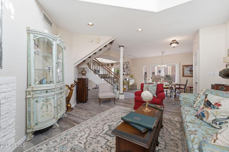 Looking towards the dining room