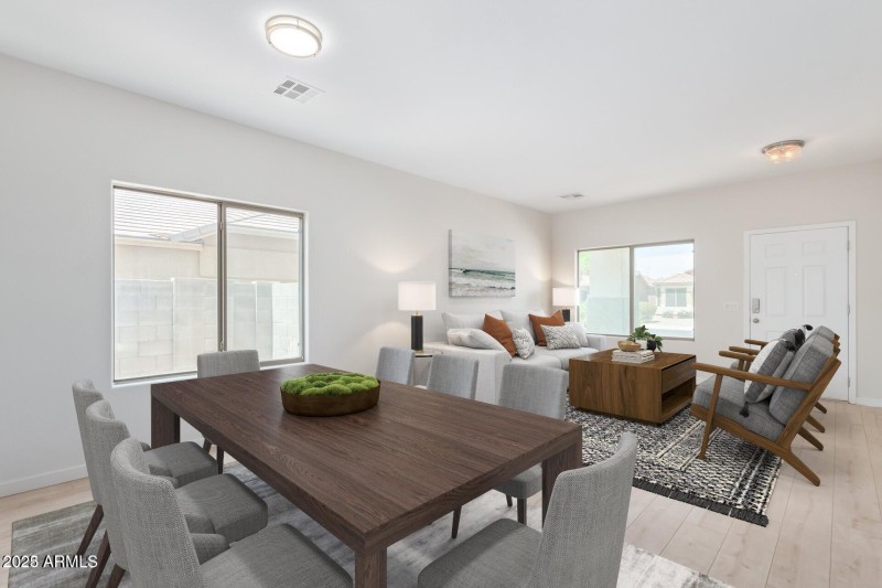 formal front living dining