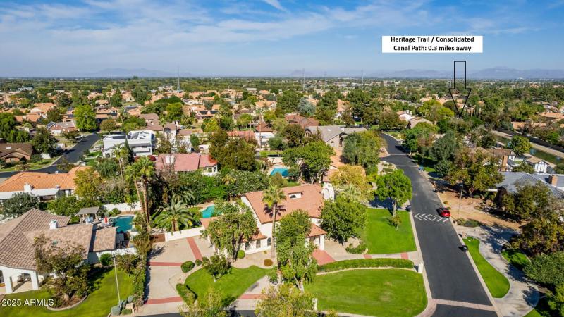 Distance to Canal Path