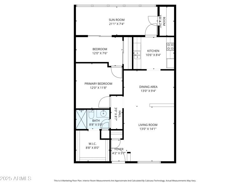Floorplan with Dimensions