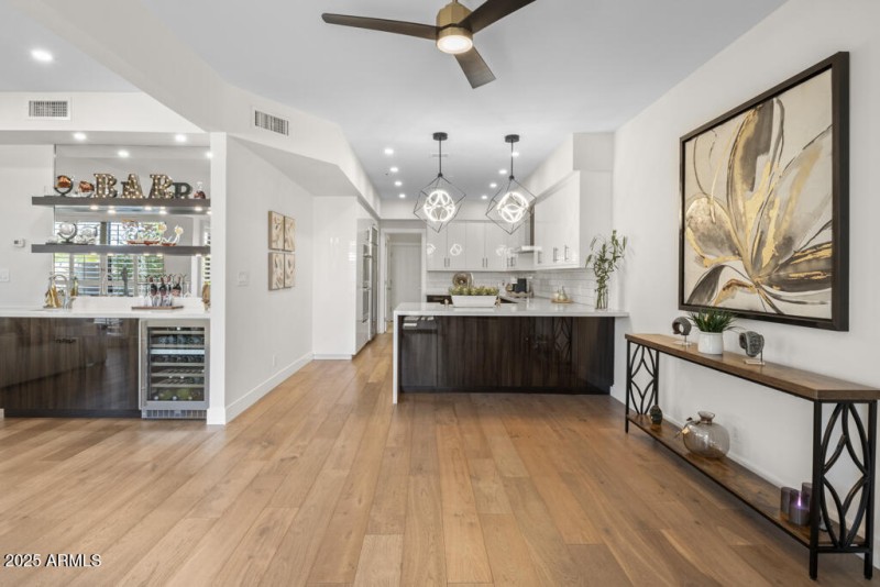 Image into the kitchen