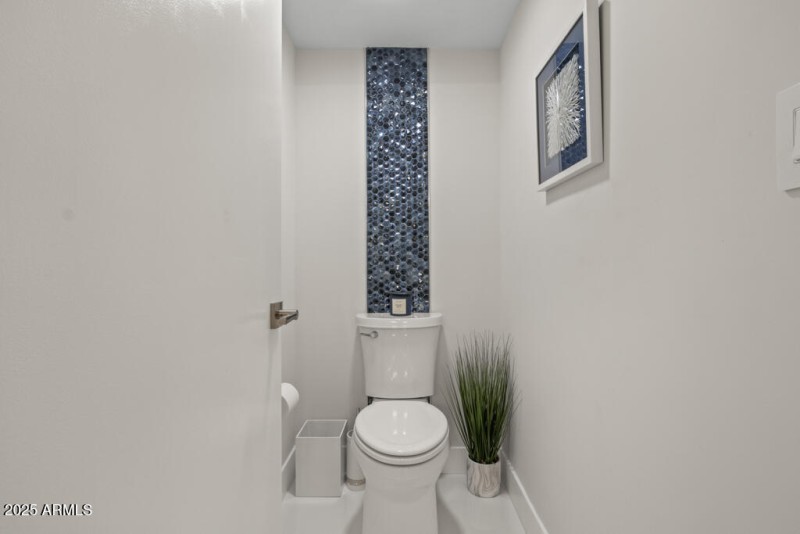 Master bathroom toilet room