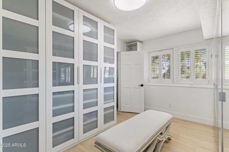 Light-Filled Owner's Closet