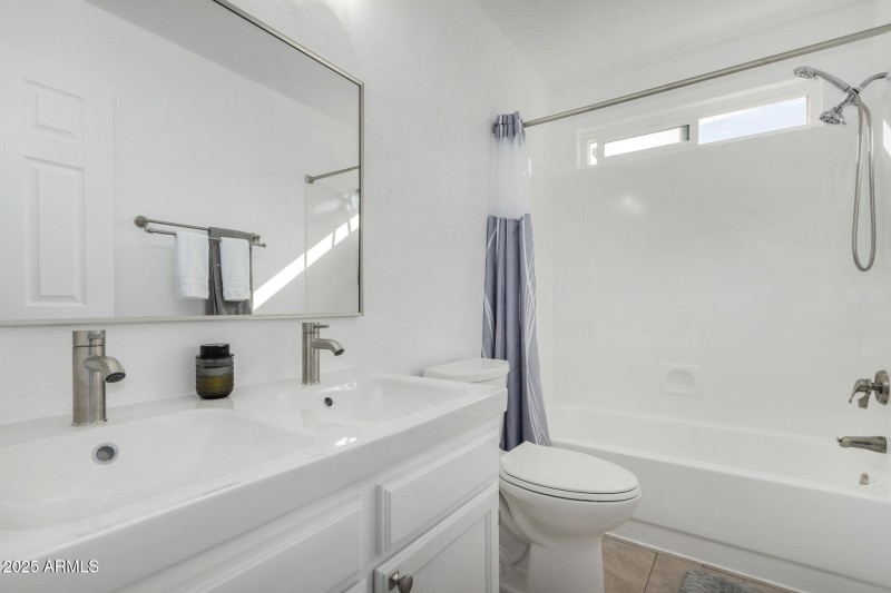 Recently Renovated Secondary Bathroom
