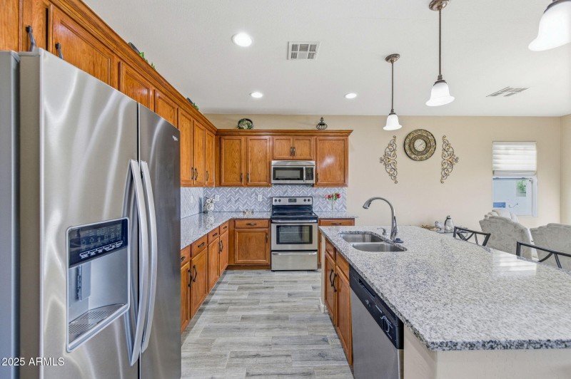 side kitchen view-40558 W Park Hill Driv