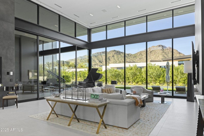 Floor to Ceiling Glass Doors