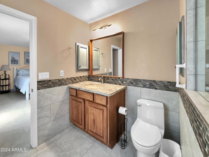 Updated Master bathroom