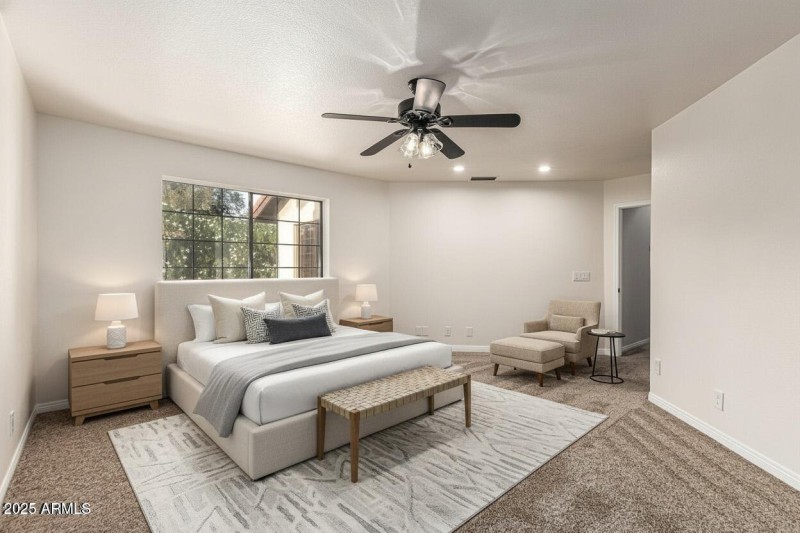 Bedroom 2-Virtually staged