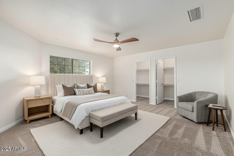 Bed 3 - Virtually staged