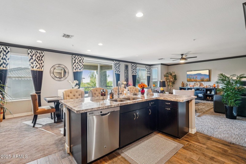 Open Concept Kitchen and Great Room