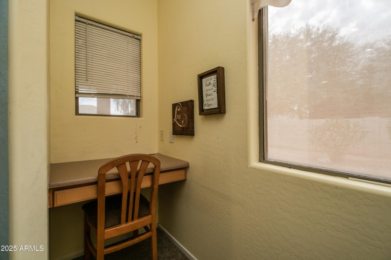 Private Nook w/Built In Desk