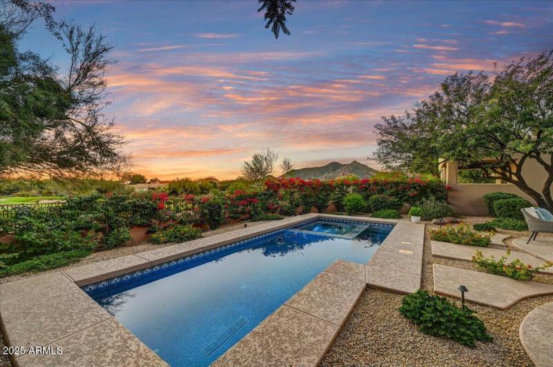 Pool & Spa with Golf Course Views