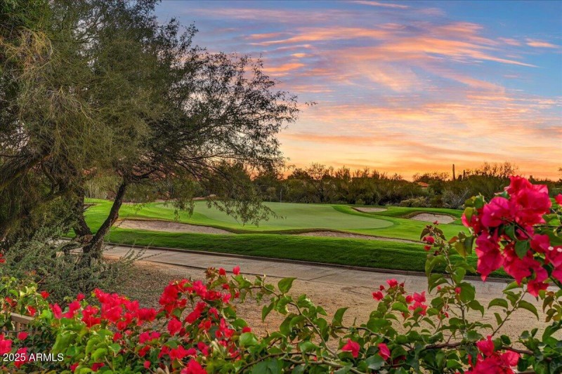Fifth Green Golf Course View