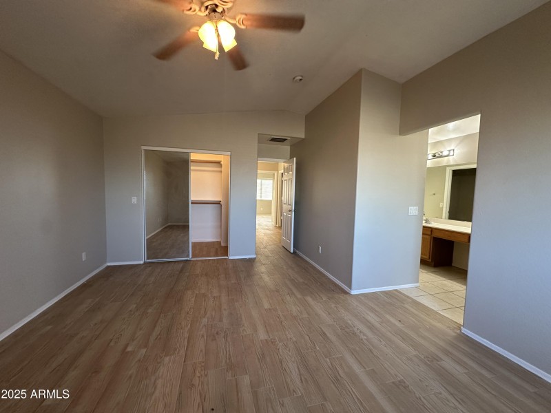 Primary with double walk in closets