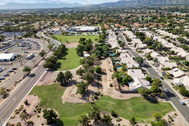 Adjacent to large park