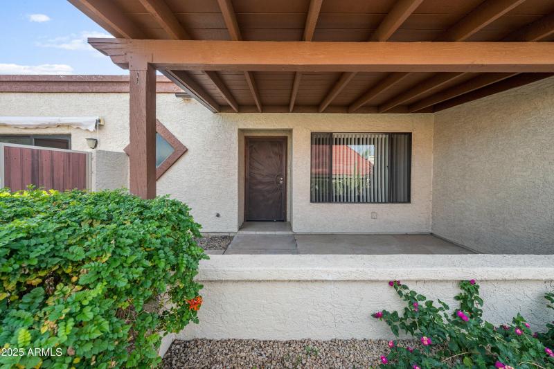 Front patio