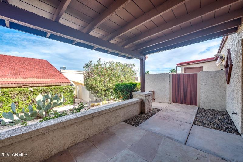 Front patio