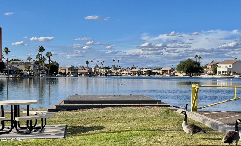 Community picnic area