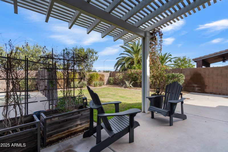 Backyard Covered Patio