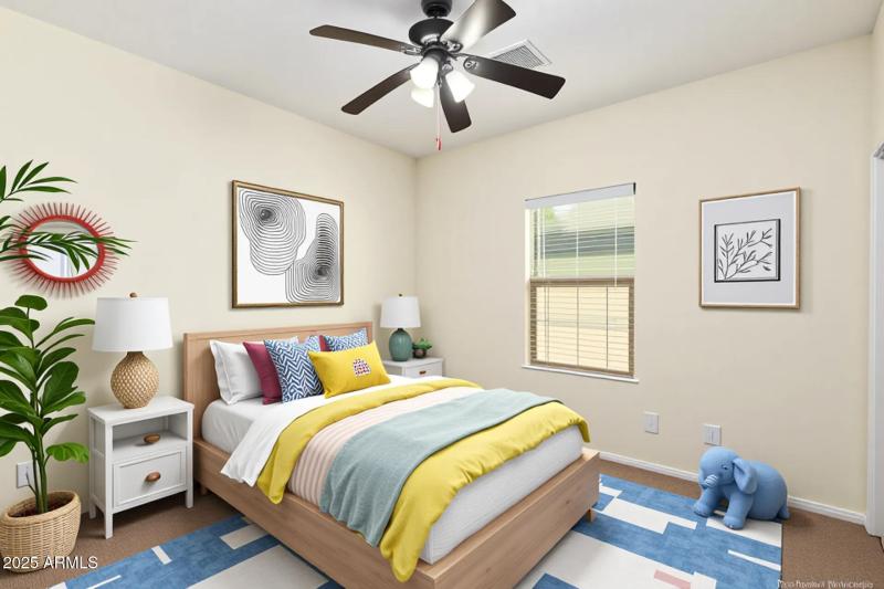 2nd Bedroom Virtually Staged