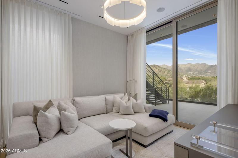 Primary Sitting Room with patio access