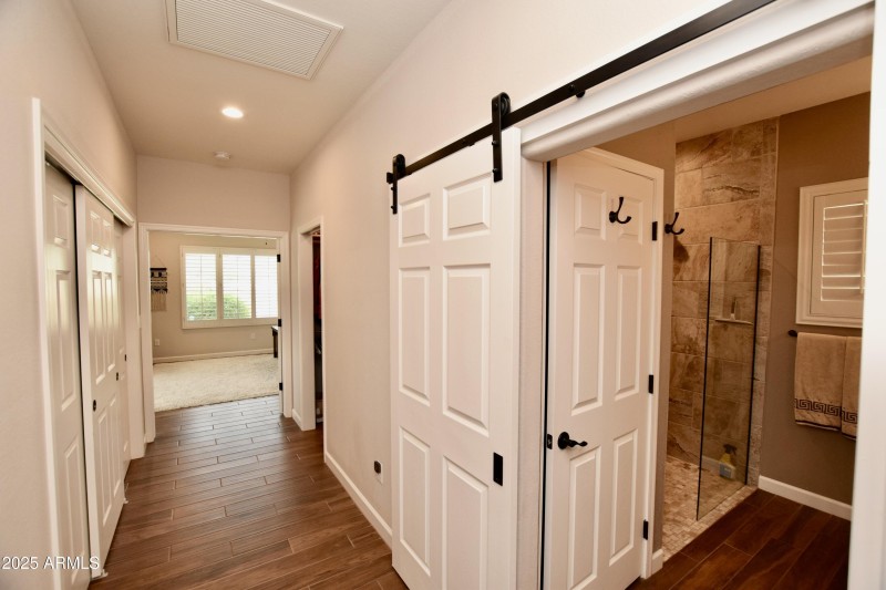 1st Primary Hallway with Extra Closet