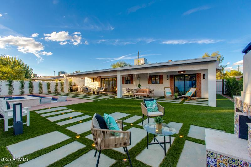 VIEW FROM THE FIREPLACE PATIO