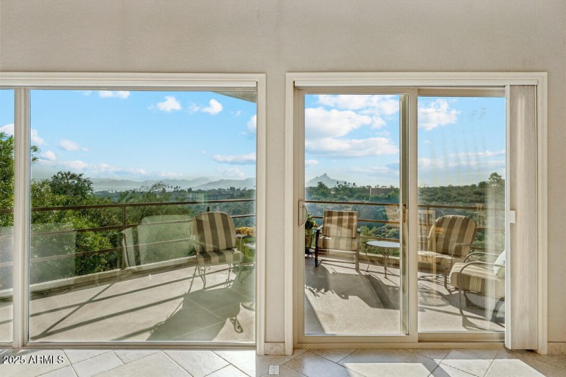 Deck area adjacent to great room