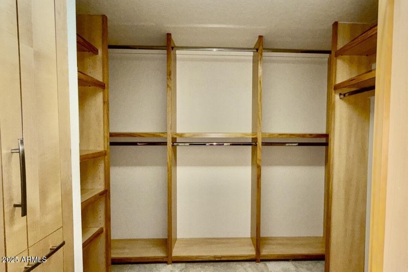 Walk in Closet with built-ins