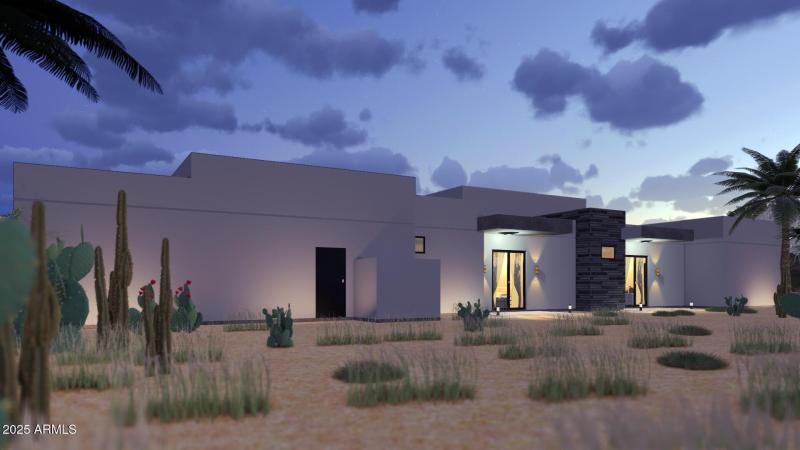 82nd Exterior Side Twilight