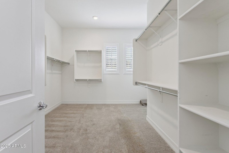 Primary Walk-in Closet