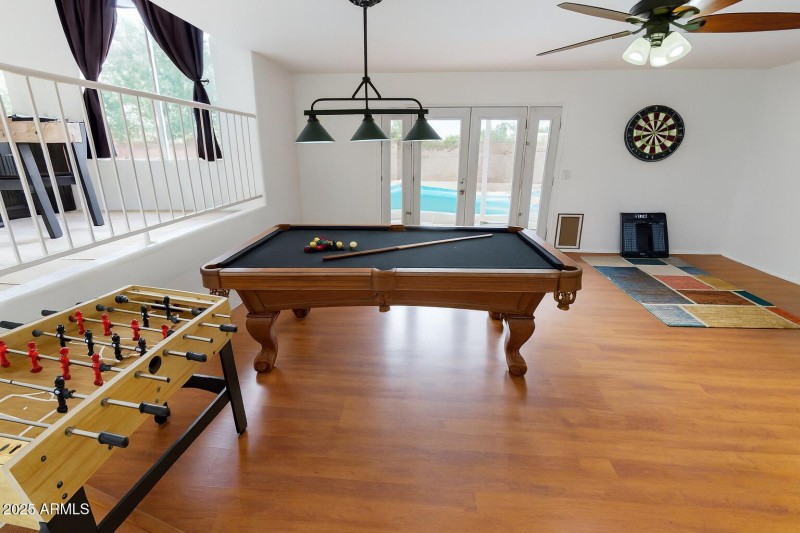 8541 W PERSHING STAGED GAME ROOM