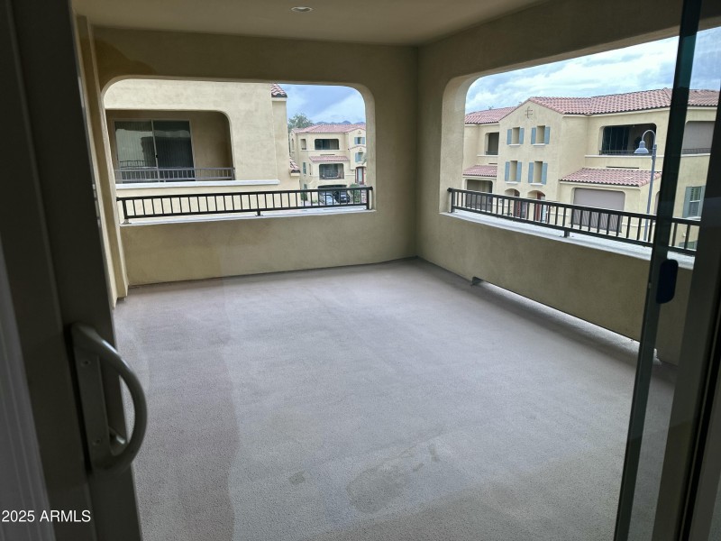 Master bedroom balcony!