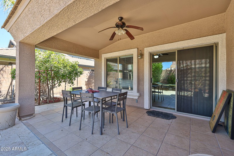 Spacious Covered Patio