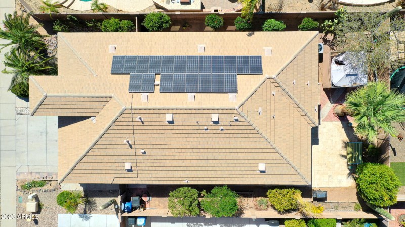 Aerial View of Property