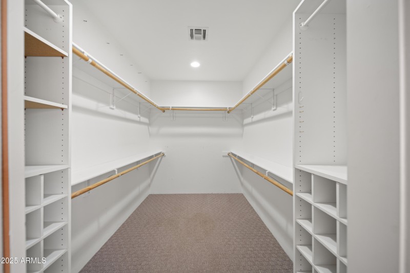 Primary Walk in closet