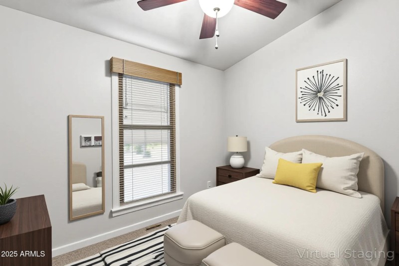 Second Bedroom Virtually Staged