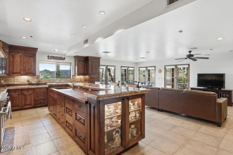 Kitchen to Family Room